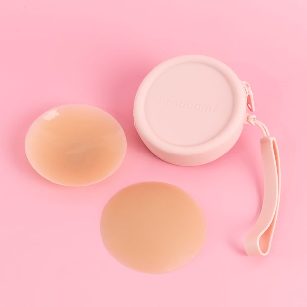 Seamless Nipple Cover with Multi-Functional Silicone Case
